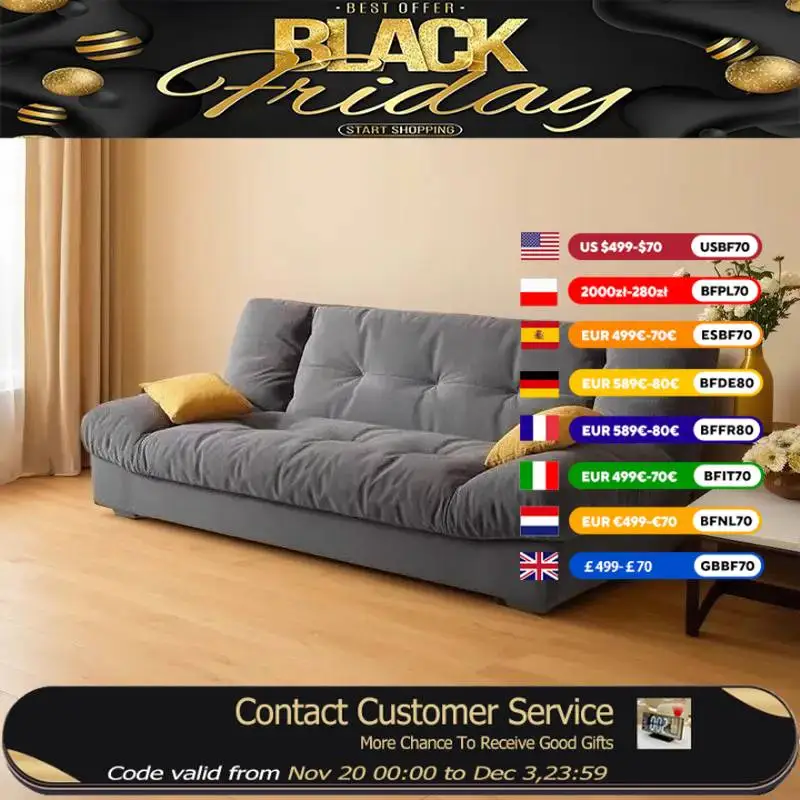 

Dark Designer Living Room Sofas Luxury Aesthetic Foldable Recliner Sofa Bed Lounge Bedroom Floor Schlafsofa Bett Furniture Home