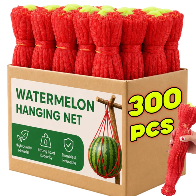 Garden Heavy-duty Hammock Hanging Net Watermelon Grow Net Bag Reusable Cantaloupes Mesh Net Vertical Planting Growing Mesh Bags
