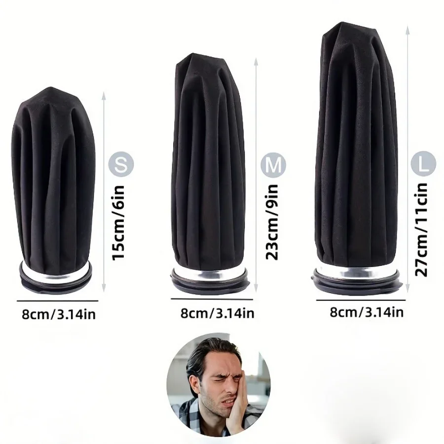 Ice Bag[6', 9' &11' ] Hot and Cold Reusable Ice Bag, Elastic Breathable Support Wrap(for Hot Therapy Is 50-60℃) view 2