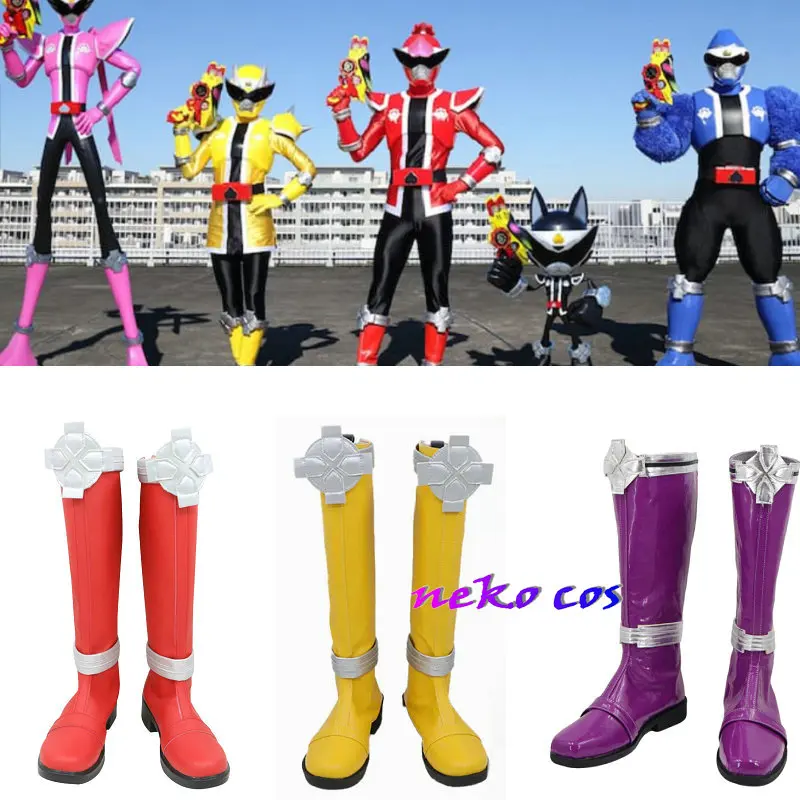 

nekocos Avataro Sentai Donbrothers Don Momotaro Saru Brother Oni Sister Inu Brother Kiji Bro Cosplay Costume Size shoes boots