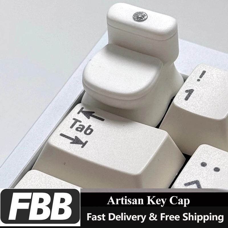 

FBB Closestool Shape Artisan Keycap для ESC Механическая клавиатура Колпачки для клавиш Creative Cute Personality KEY CAP DIY Аксессуар