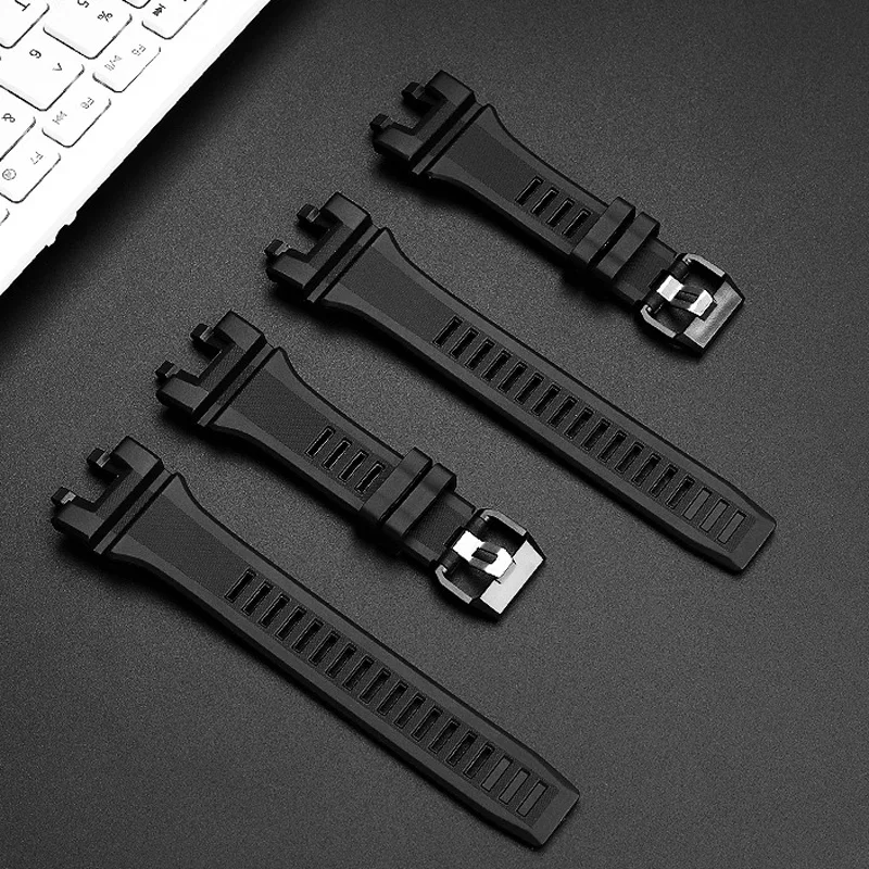 Watch Band Strap for Casio G-Shock GBA-900 GBA-900-7A GBA-900SM-7A Watchband Resin Rubber Straps and Clasps Bracelet Replacem