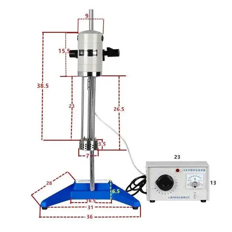 

Ikeme laboratory high speed shear homogenizer digital homogenizer mixer cosmetic cream dispersion homogeneous emulsifier mixer