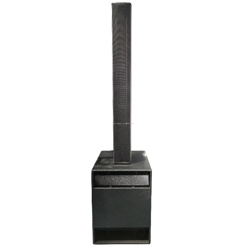 600W 6*6.5 Inch Column PA Speaker With DSP Class D Amplifier 18 Inch Active Subwoofer Professional Stage Audio System