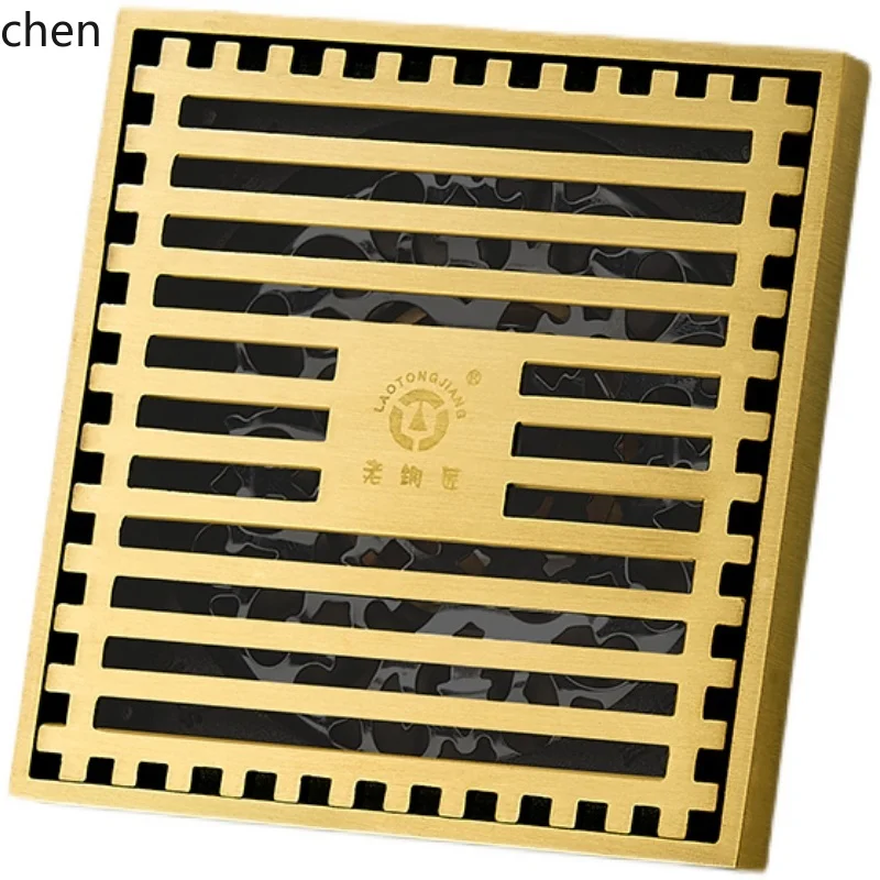 

CP brushed all copper deodorant washing machine dual-purpose shower bathroom rectangular invisible