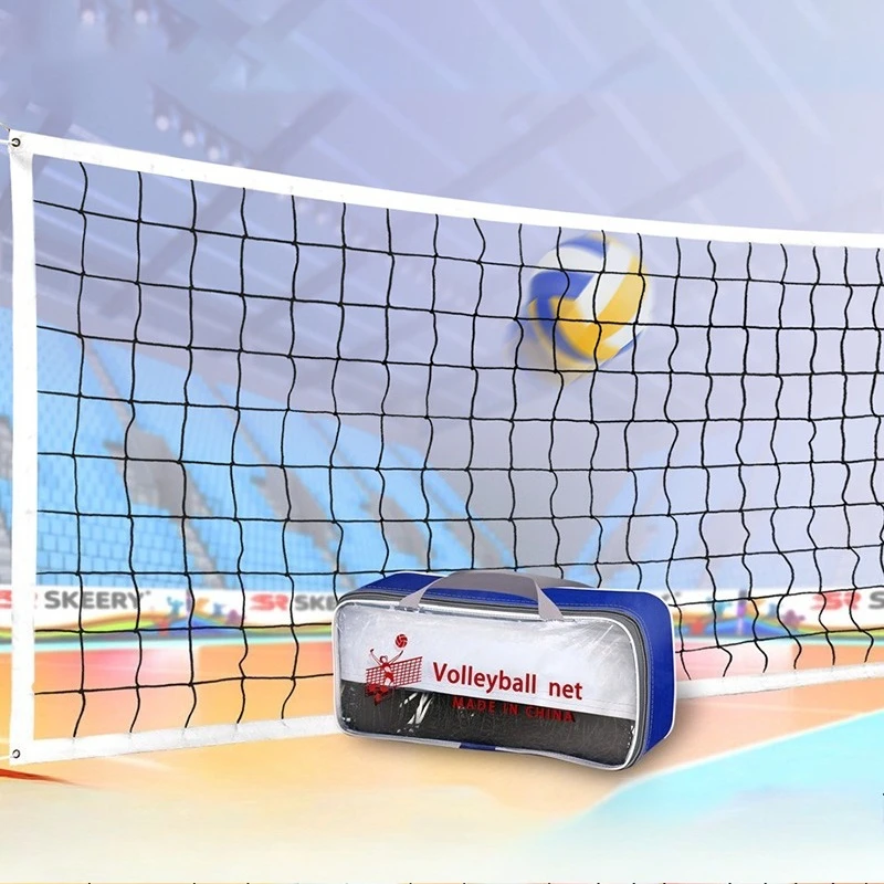 

Портативная волейбольная сетка для улицы и помещения, прочная, износостойкая, профессиональные спортивные принадлежности