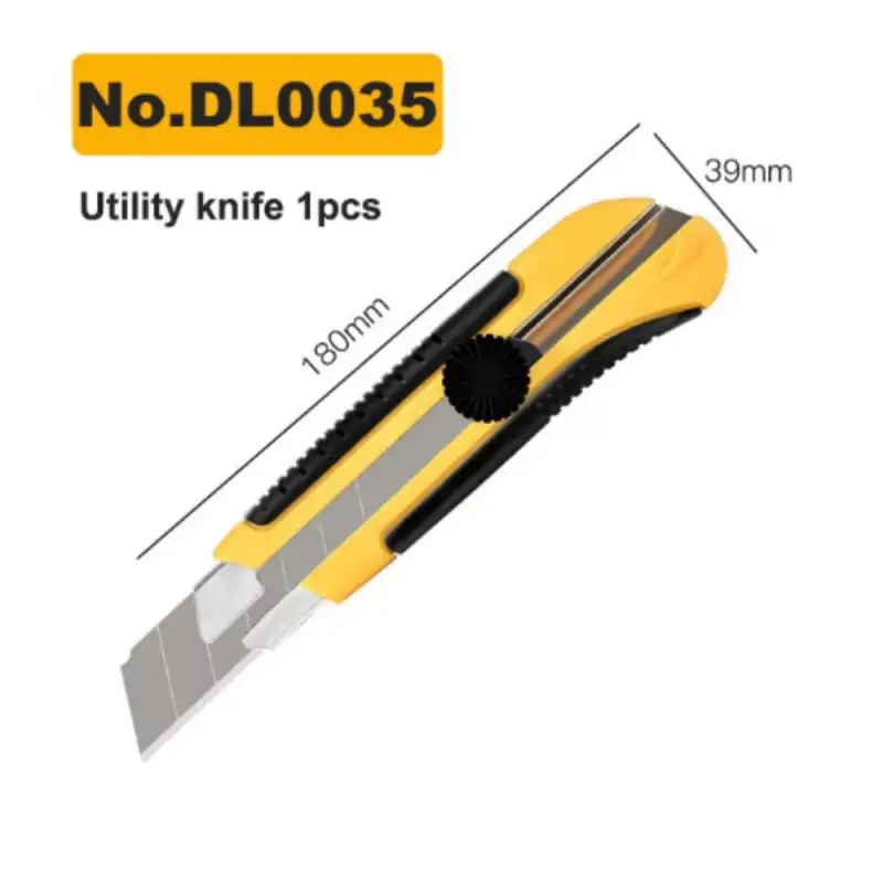 Sk5 Material Reliable Self-locking Mechanism Durable Sk5 Blade Industrial-grade Rubberized Handle Versatile Delight Tools Knife