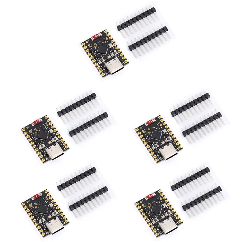 

AAAEL-5X ESP32-C6 Supermini Макетная плата Микроконтроллер Программирование Обучающий контроллер Основная плата
