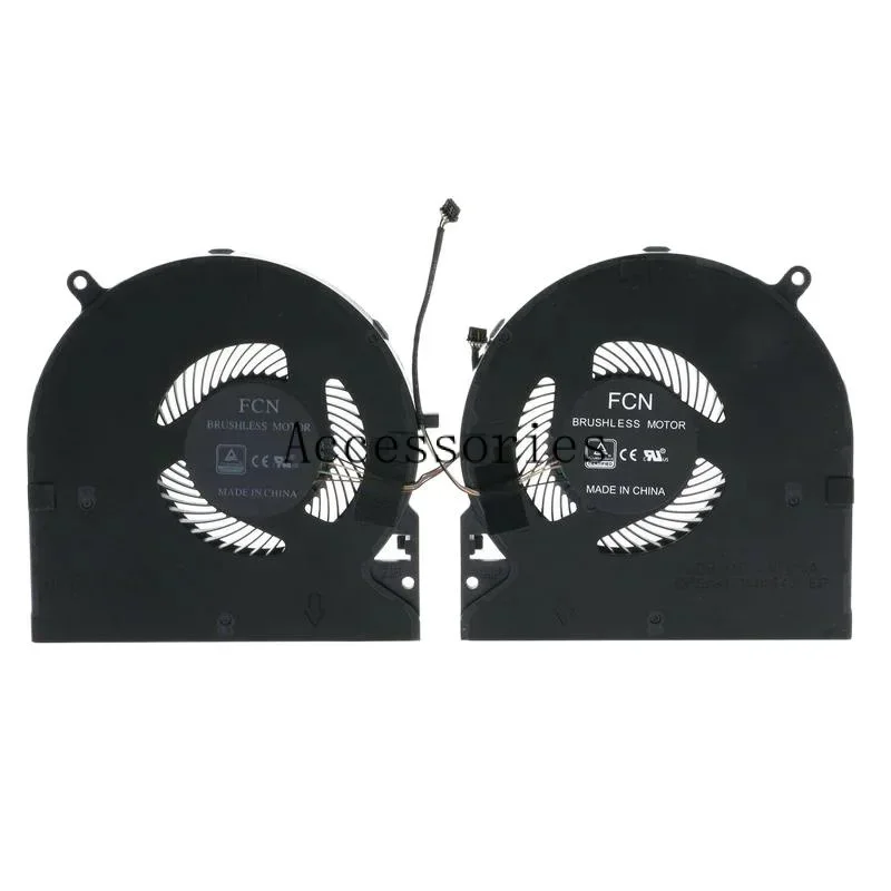 CPU / GPU Cooling Fan For Razer Blade 15 RZ09-0301 02385 RZ09-0288 RZ09-0313 0330 0367 DFS5K123043635 DFS5K121144645