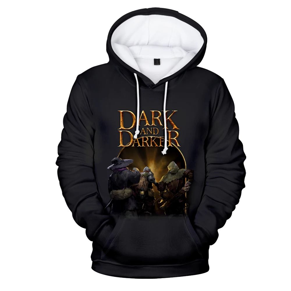 

Dark and Darker Hoodies 3D Prints Unisex Fashion Pullover Sweatshirt Casual Streetwear Tracksuit