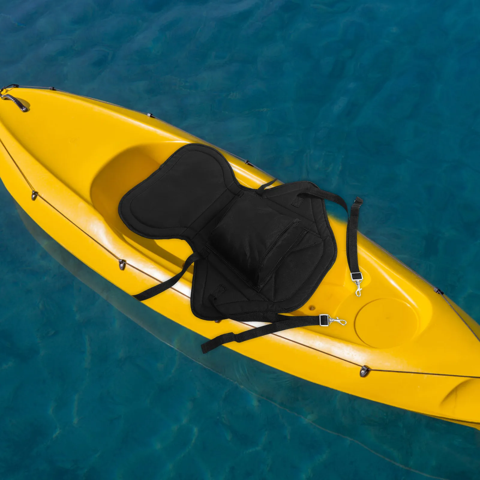 

Inflatable Seat Kayak Backrest Pad Oxford Cloth Waterproof Portable Cushion Comfortable Support Outdoor Canoe Paddle Board