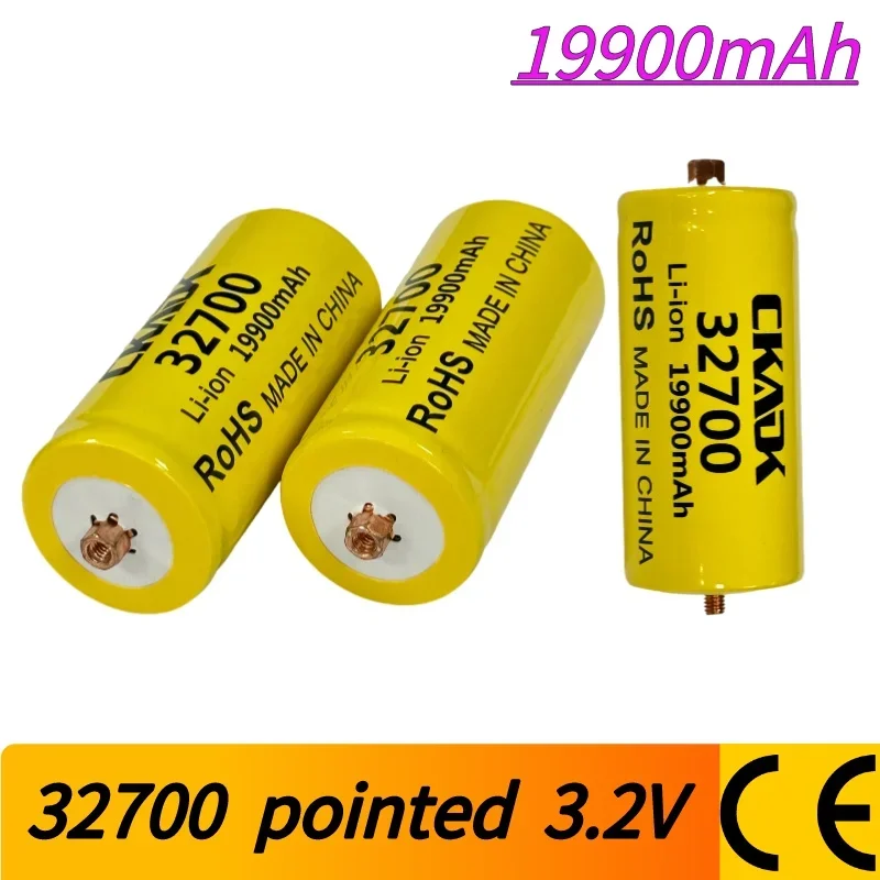 2023100% Original 32700 19900mAh 3.2V Lifepo4 Rechargeable Battery Professional Lithium Iron Phosphate Power Battery with Screws