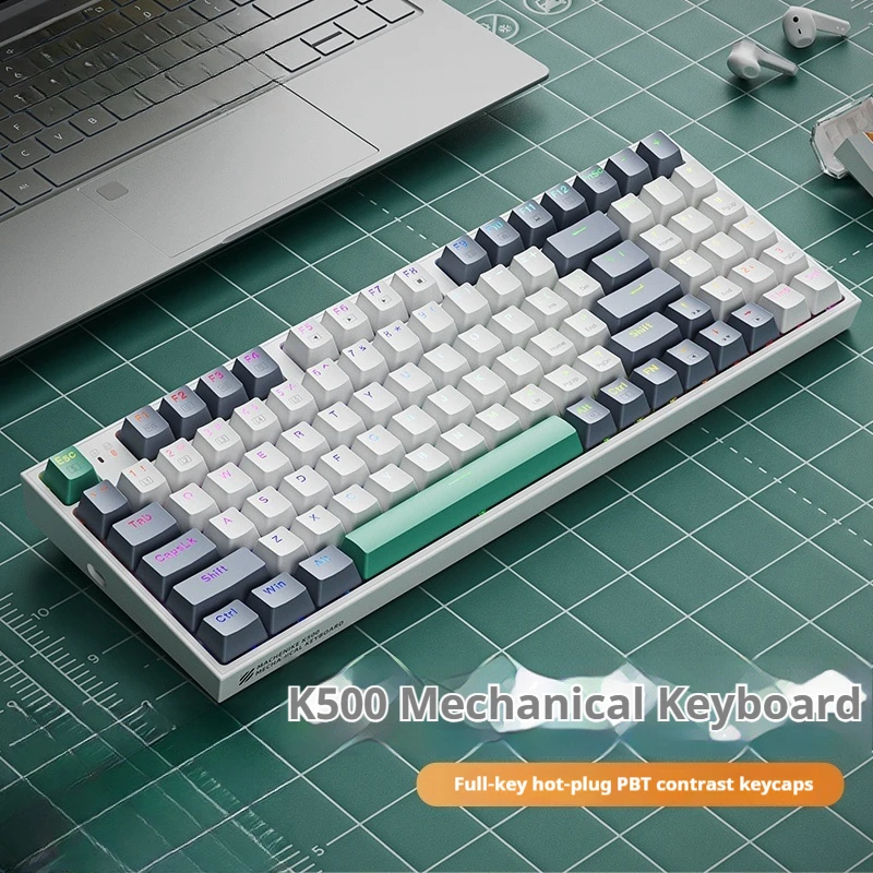 

Клавиатура K500 Механическая Проводная, 94 клавиши, Rgb-подсветка