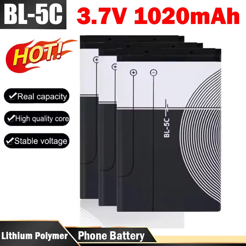 1-10PCS BL-5C BL5C …