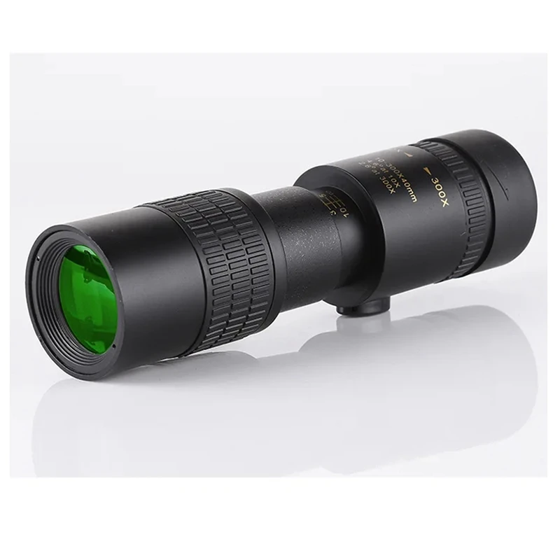 Imagem -06 - Telescópio Monocular hd Zoom com Tripé Lente Teleobjetiva Móvel Camping ao ar Livre Observação de Pássaros Viajando Peças Sobressalentes 10300x40