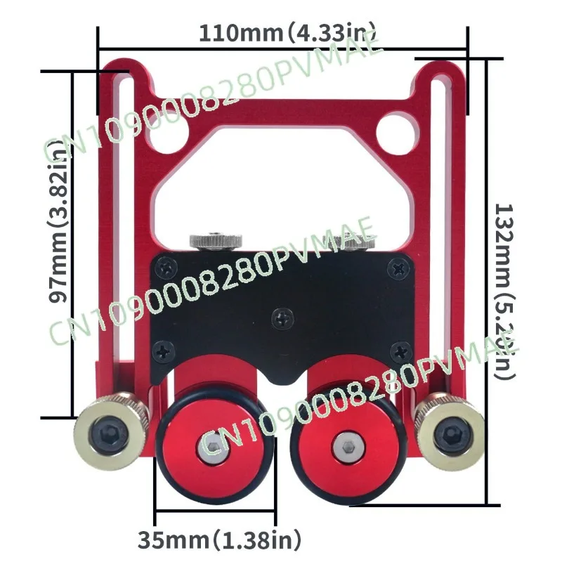 Woodworking Table Saw Feeding Roller | Multi-Functional Bearing Wheel Presser for Flip Router Table Auxiliary Feeding