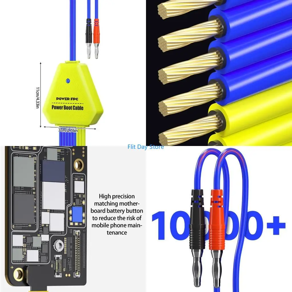 F92C Phone Power Boot Cable for Quick Easy Phone Maintenance and Activation Tasks