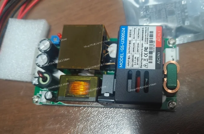 12V20A25A ultra-thin switching power supply module bare board LLC + PFC PC soft routing NAS light cat 12V300W
