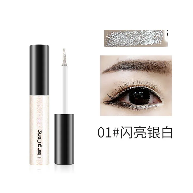 マジカルカラーリキッドアイライナー 光沢があり長持ち、にじまない、ステージアイメイク、カイコペンアイシャドウリキッド