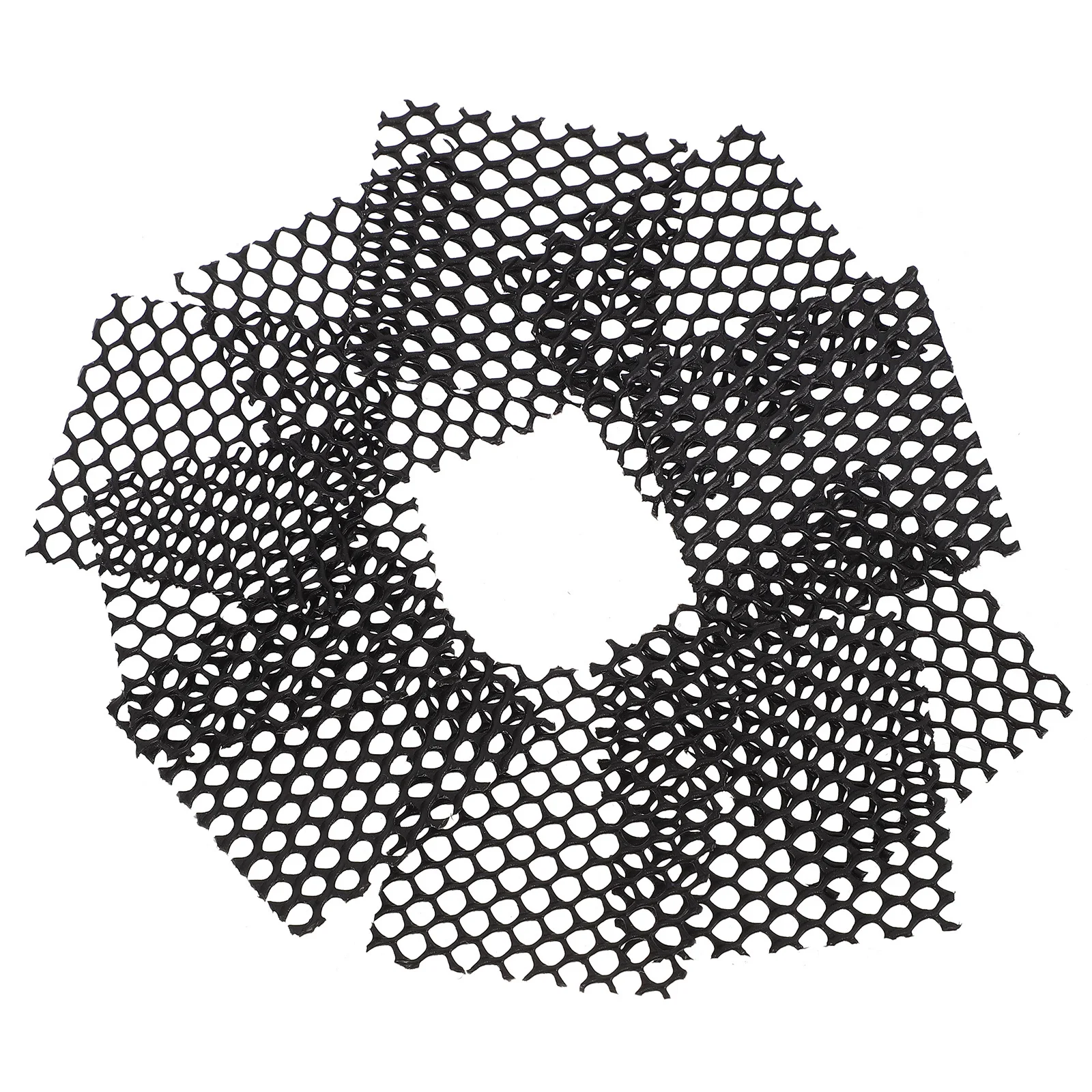 

50pcs Bonsai Bottom Grid Mat Square Flower Pot Mesh Pad Drain Hole Screen Plant Drainage Gasket Soil Loss Prevention For