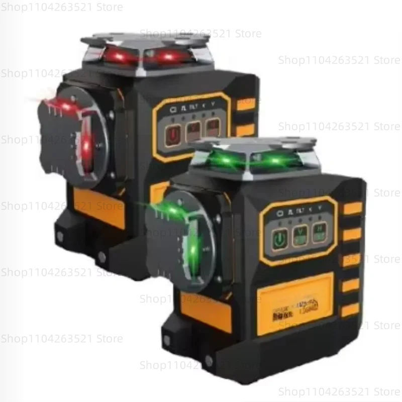 

SG6682 cross line laser level green 4d auto level 16 lines green 4d survey equipment 16 lines laser level machine