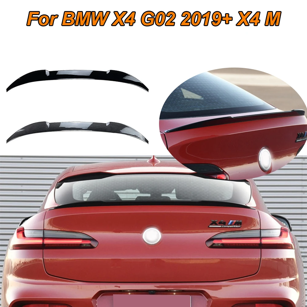 

Car Tail Wing Fixed Top Wings Spoiler Cars Exterior Modification For BMW X4 G02 2018-2023 X4 M Car Exterior Modification Parts