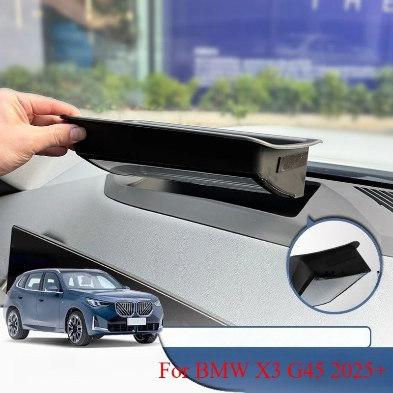 لسيارات Bmw X3 G45 2025 + سيارة HUD الغطاء الواقي رئيس متابعة عرض إطار غطاء غبار الزجاج الأمامي اكسسوارات السيارات