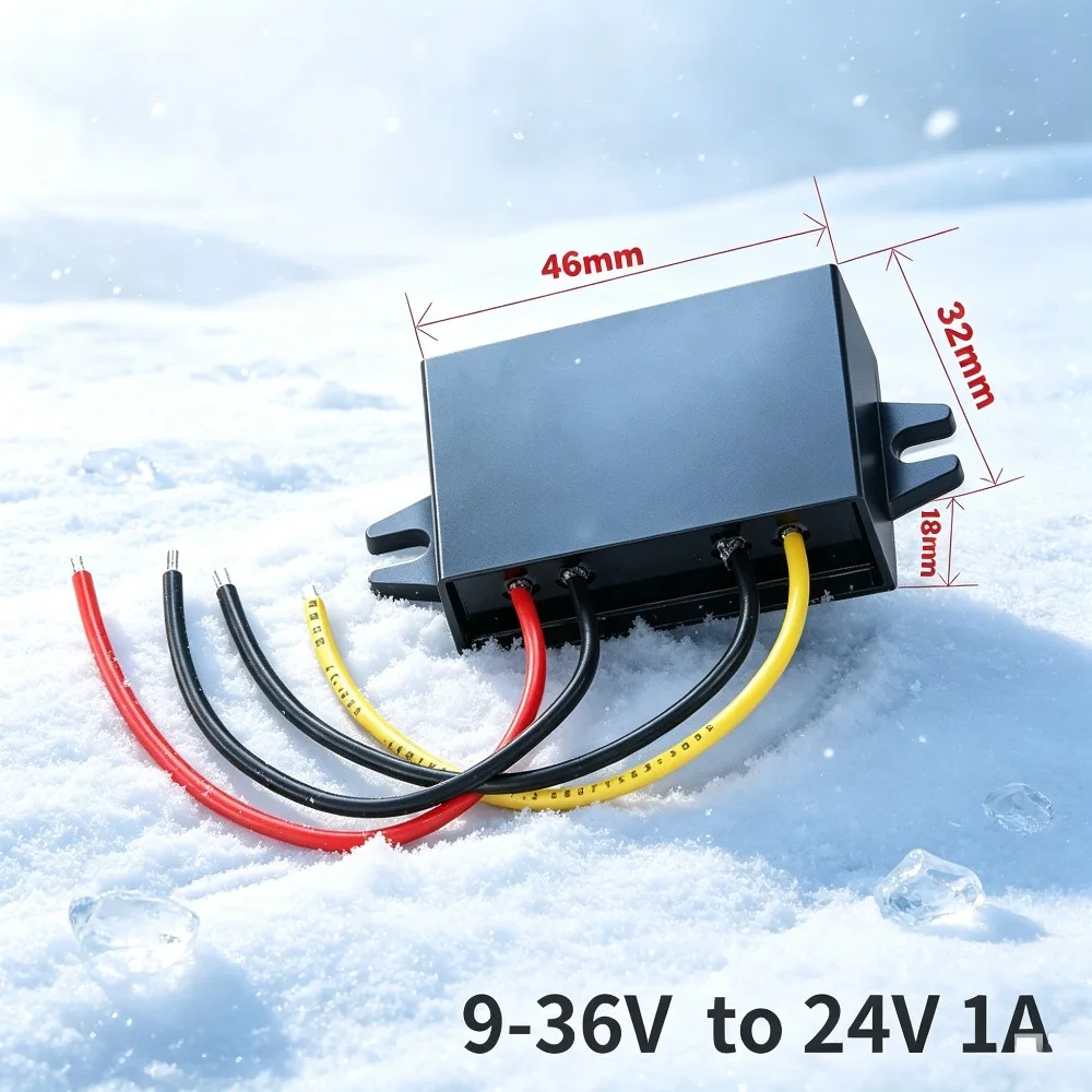 DC DC Automatic Voltage Regulator 24 Volt Voltage Stabilizer 12V 24V To 24V 1A To 30A Step Up Down Converter Boost Buck  9V-36V