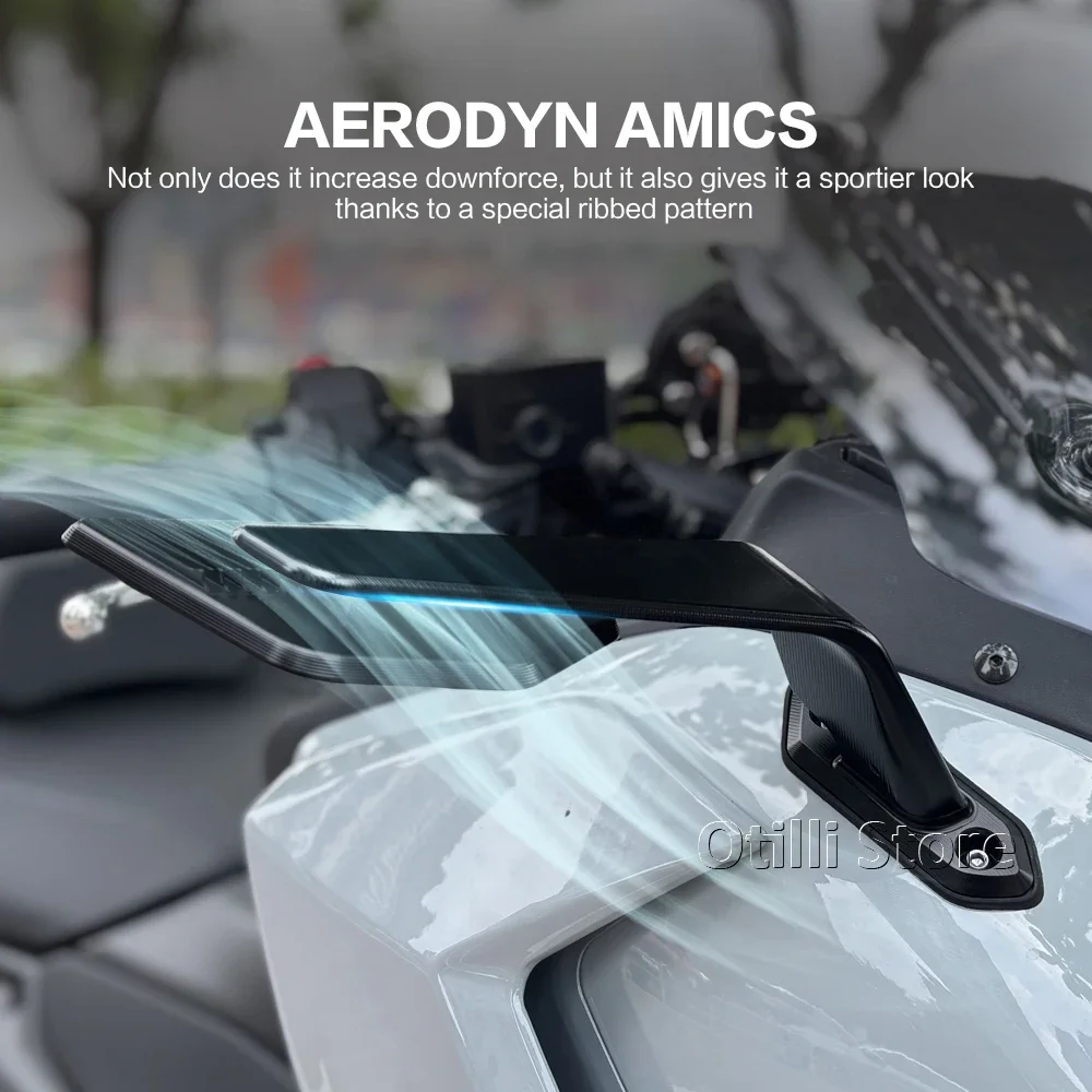 

2025 For YAMAHA T-MAX560 T-MAX 560 TMAX560 Tech Max 560 Motorcycle Accessories Rear View Mirrors Adjustable Aluminum Mirror