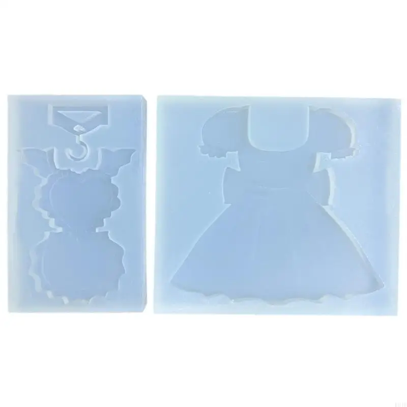 

R9JE Convenient Silicone Mold for Making Various Maid Accessory for Costume Designers