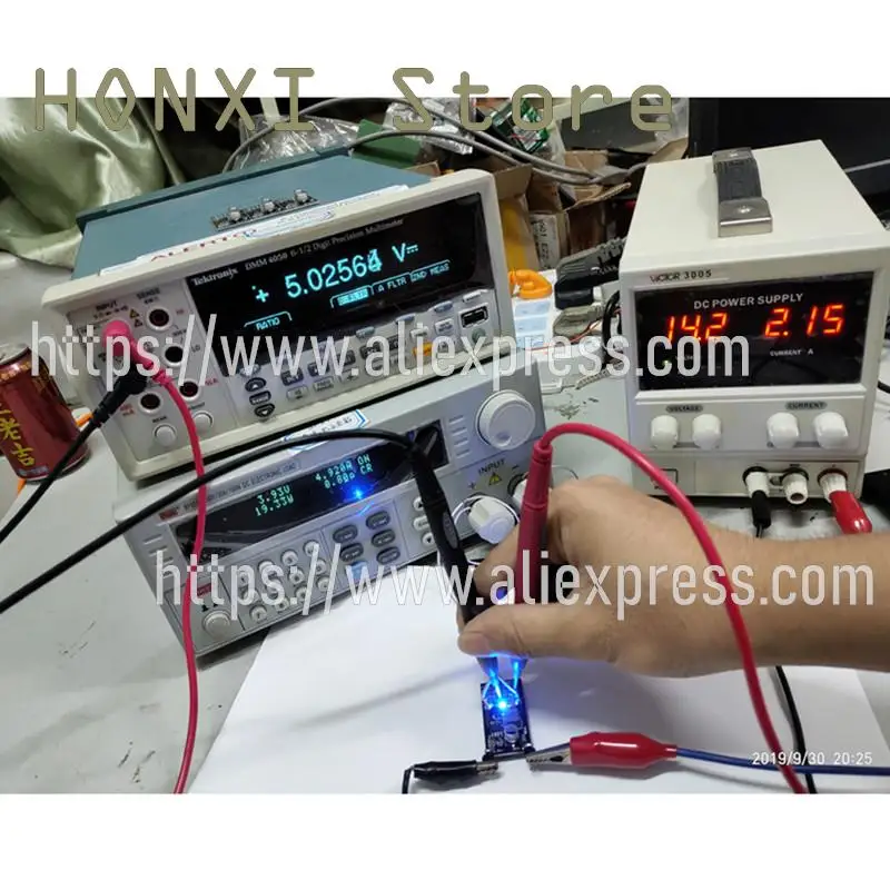 1 buah DC-DC MP2482 SY8205 5 modul DC step-down 7V dan 24V sampai 5V panel daya servo drive