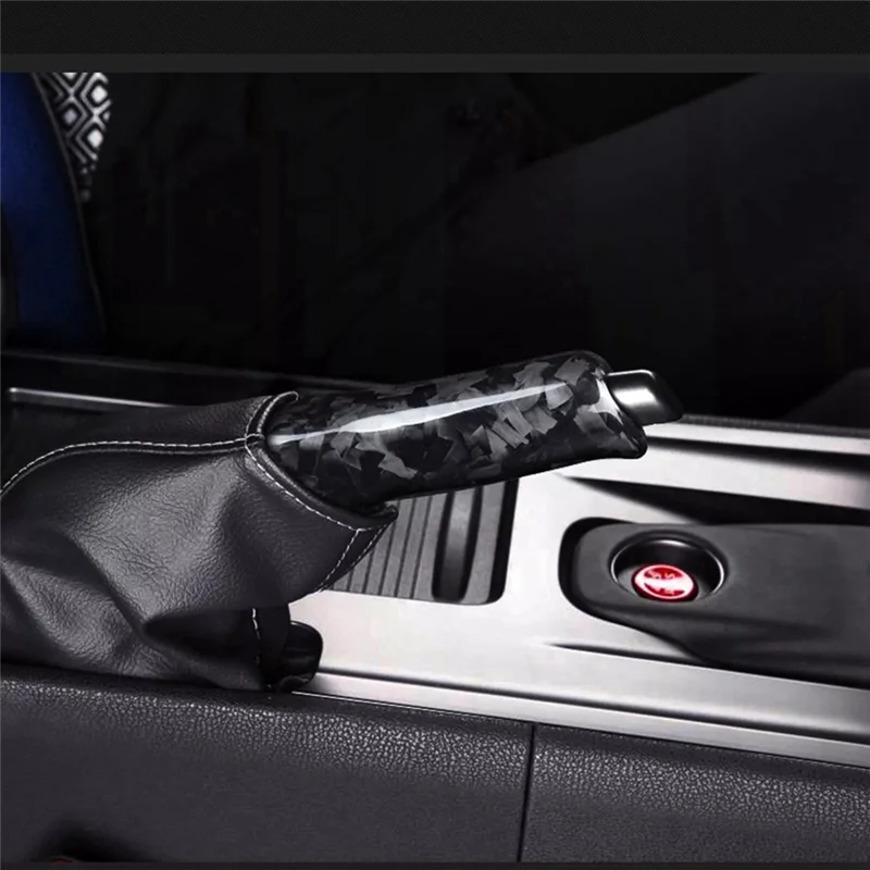 

Крышка ручки ручного тормоза автомобиля OB, подходит для Nissan GTR R35 2009-2016, кованое углеродное волокно