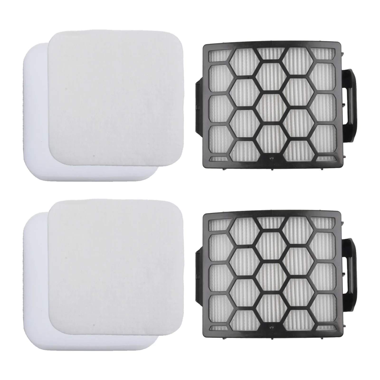 Aerodynamic Replacement Filters Compatible with a Range of For Shark Vacuums Including the Popular Model 1LA80M