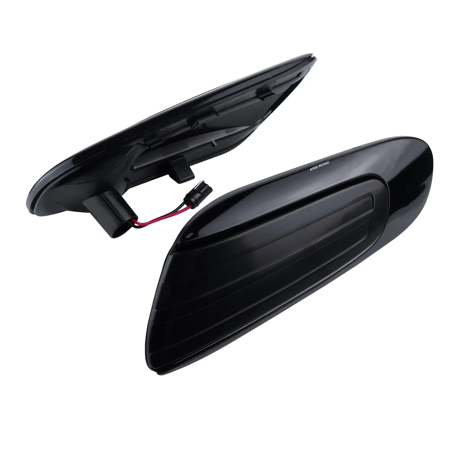 Repetidor lateral con indicador LED dinámico, luz negra para Mini Cooper One F55, F56, F57