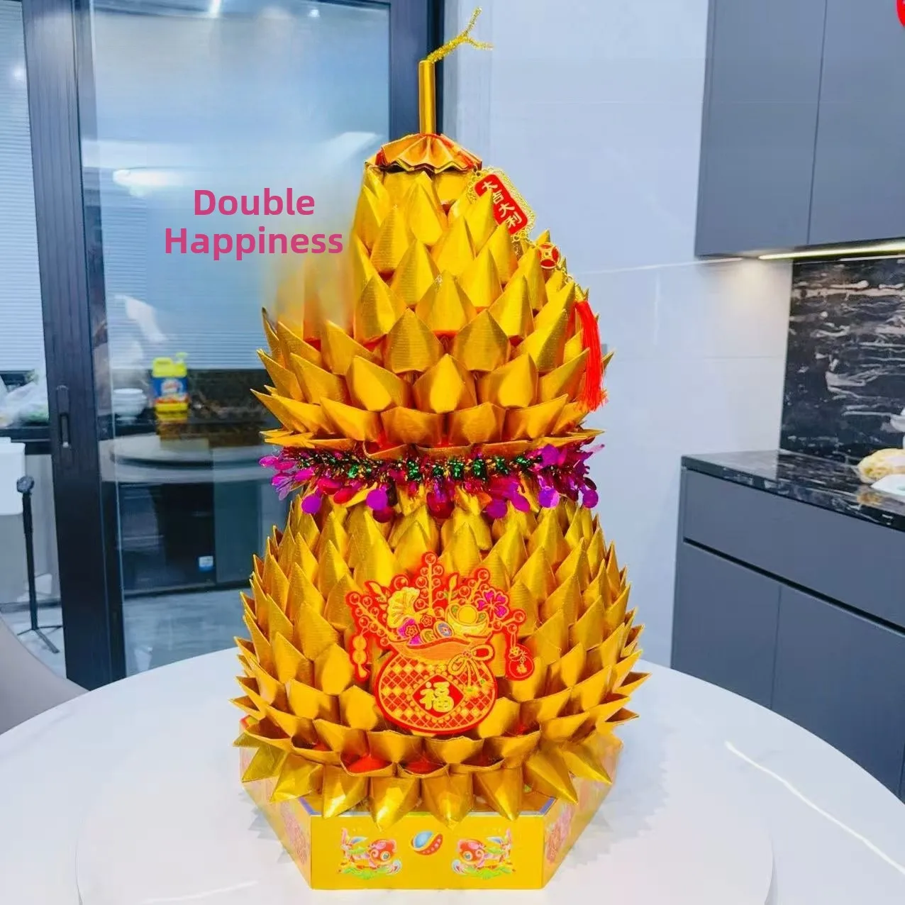 mid-autumn-festival-large-gourd-fu-lu-diy-material-package-with-video-handmade-decorative-ornaments-for-festival-decoration
