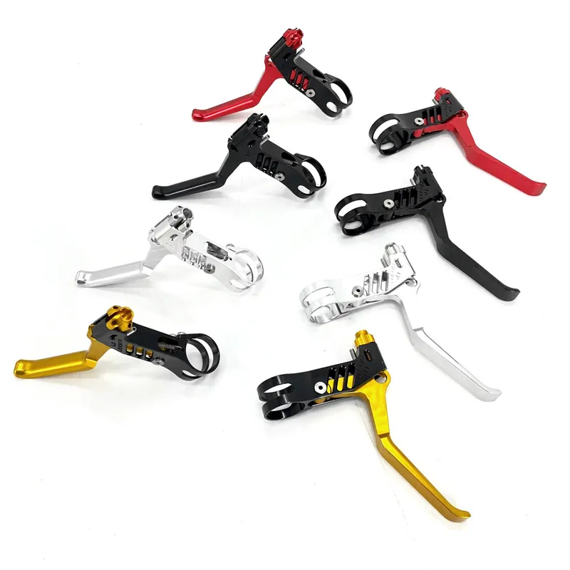 For Brompton Bicycle Brake Lever 22.2mm Aluminum Alloy CNC Hollow Folding Bike V Brake C Caliper Brake Levers