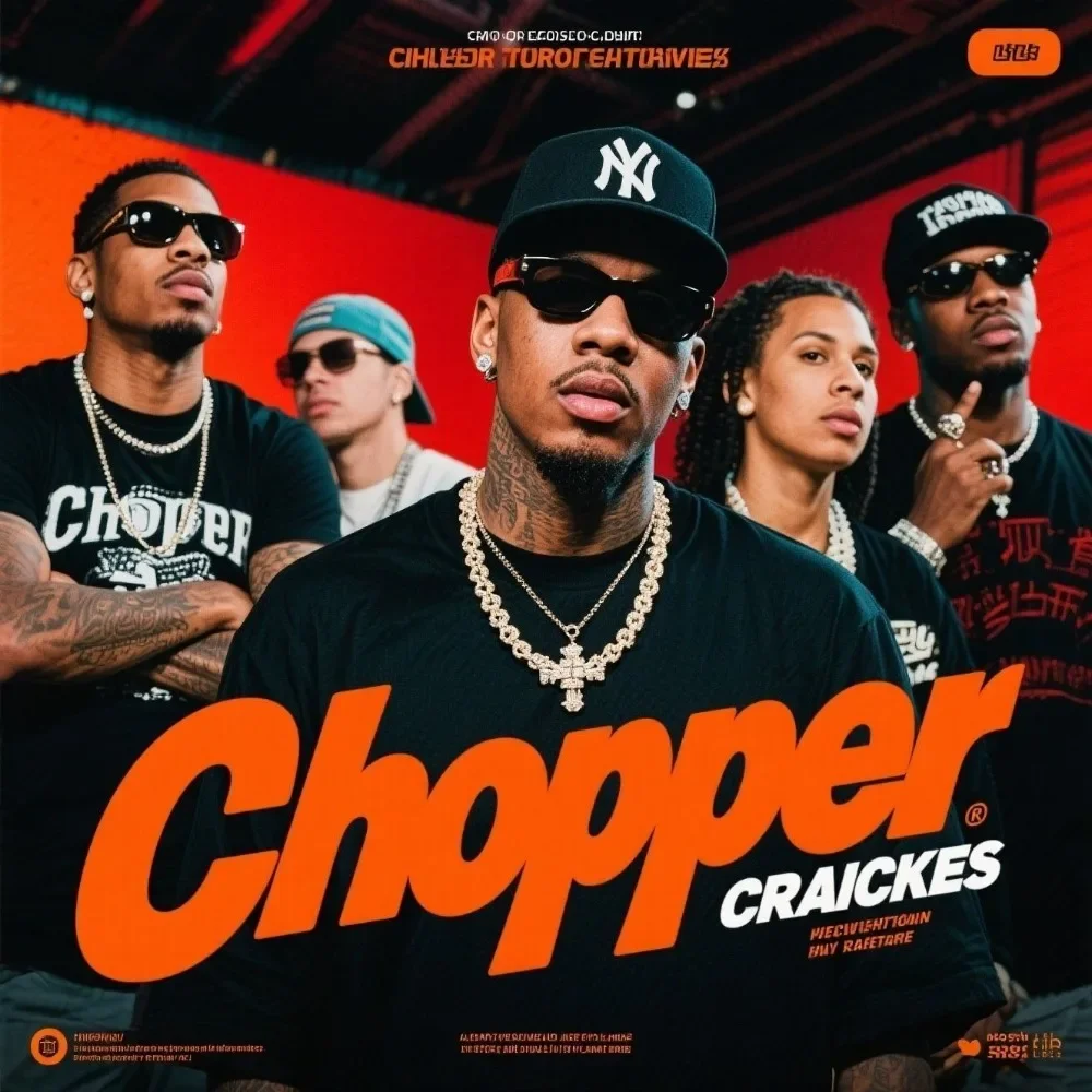Chopper Fast Rap 4CD - هيب هوب عالي الطاقة وموسيقى الراب الإنجليزي غير الخسارة للسيارة والاستماع اليومي والإيقاعات الديناميكية