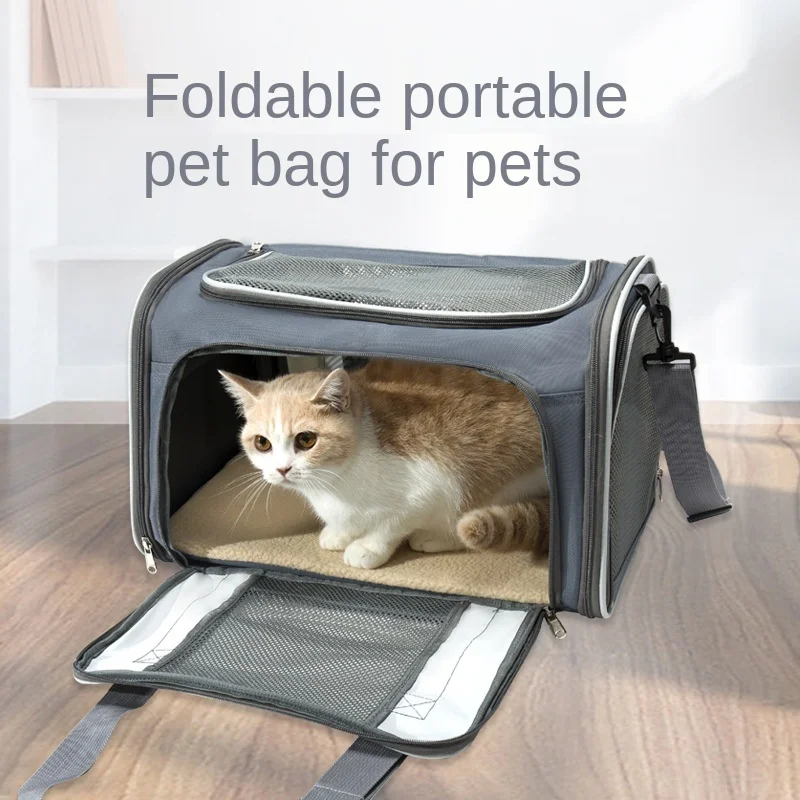 

Multifunctional Pet Carrier Bag Large Capacity Pet Carrier Transport Travel Bag Foldable Portable Creative for Cats Dogs