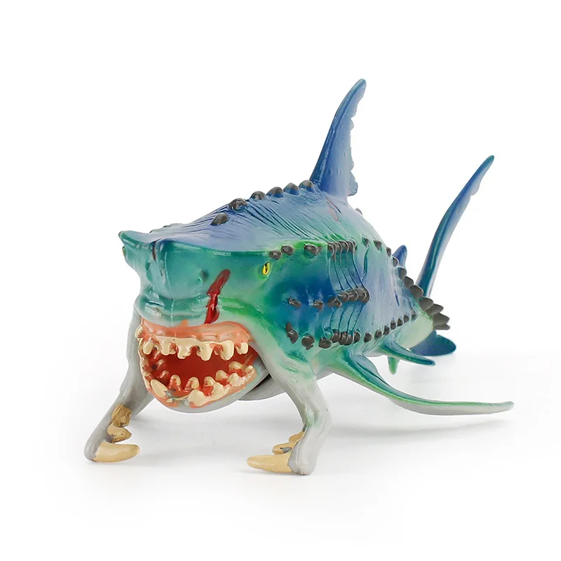 Simulation Ocean Animal Model Wonderland Monster Fish Green Crab Monster Octopu Shark Action Figure Collection Toy Children Gift