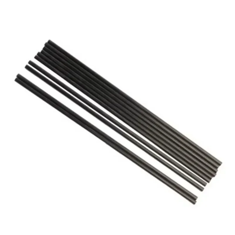 Newly1pcs คาร์บอนไฟเบอร์ Rod 18mm 14mm 12mm 8mm 3m เสริม Rod สูงน้ําหนักเบาสําหรับ DIY ความยาว 500 มม.