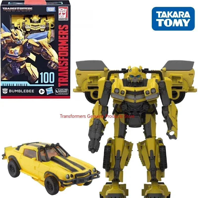 

В наличии Takara Tomy Transformers SS Series Normal Number SS-100 Class D Bumblebee (ROTB) Робот Аниме Экшн-модель Игрушки Подарок