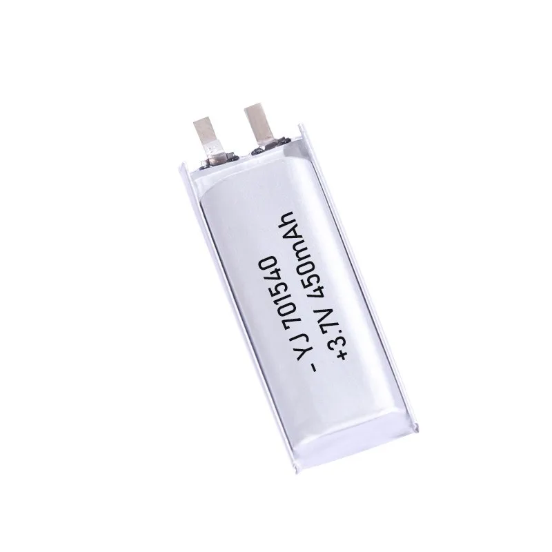 Lithium battery 701540 polymer lithium battery 450mAh 3.7V manufacturer supply large quantity and excellent price
