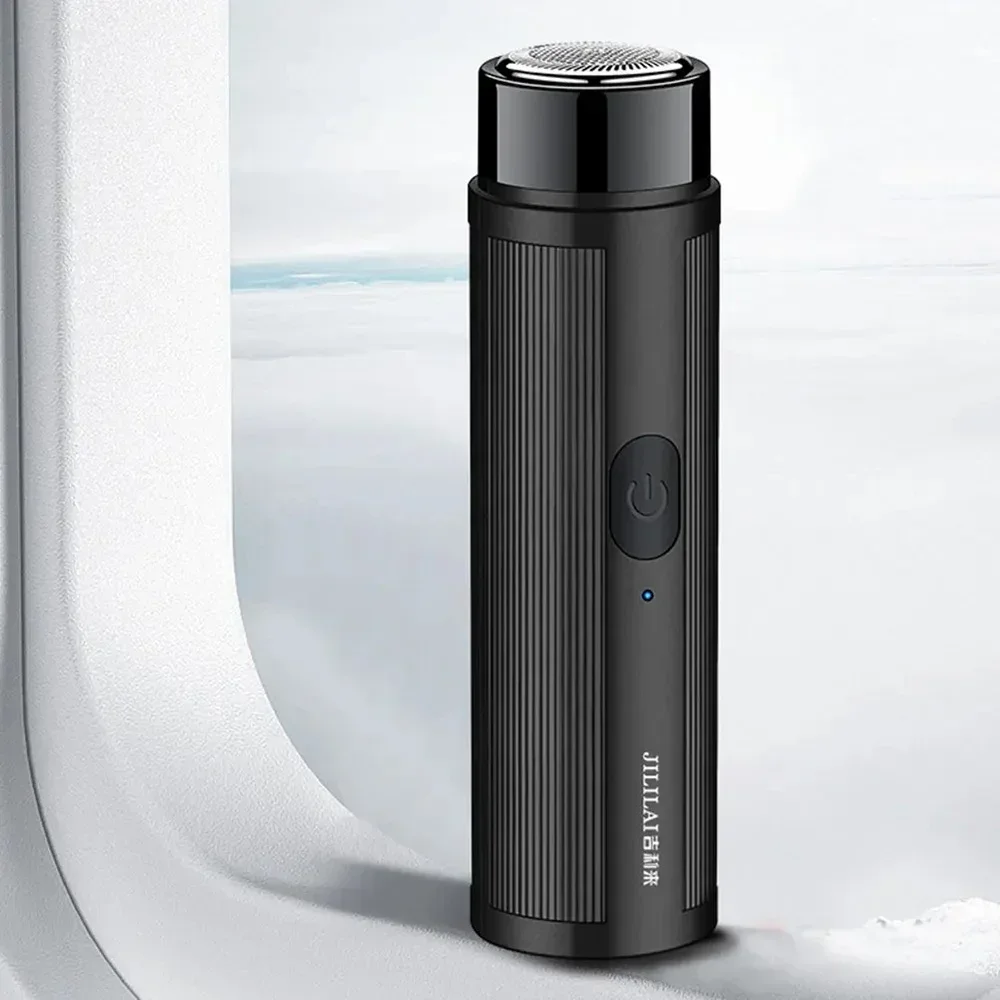 Mini Tragbarer Elektrischer Rasierer für Männer, USB-Aufladbarer Langlebiger Rasierer, Taschen-Rasiermaschine für Bartpflege und Täglichen Gebrauch – Detail 2