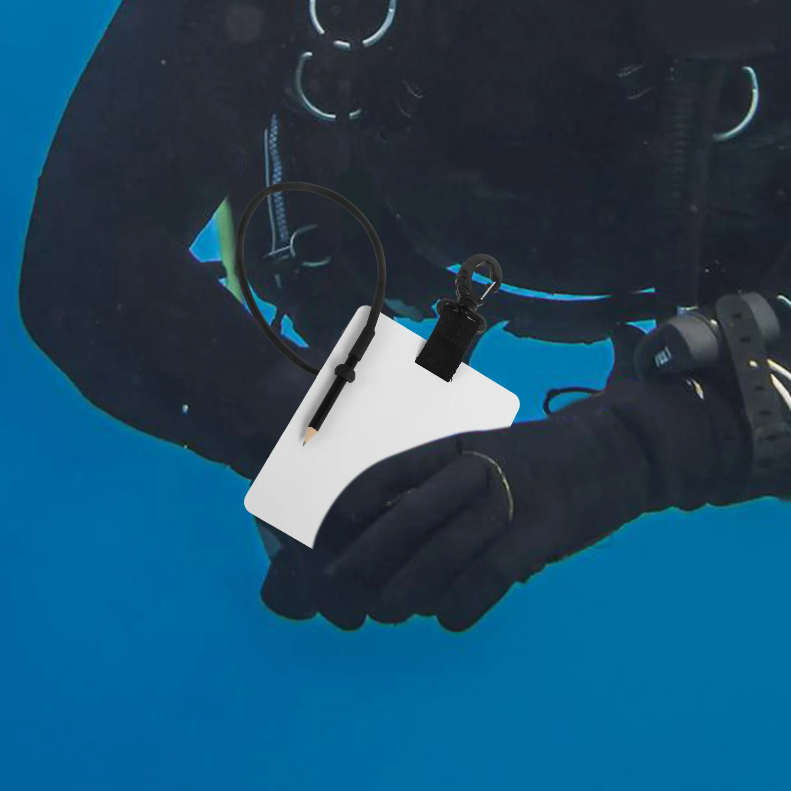 Underwater Writing Board Slim Diving Accessories Waterproof Note Gear Scuba Write Pad Whiteboard Notebook File Folder