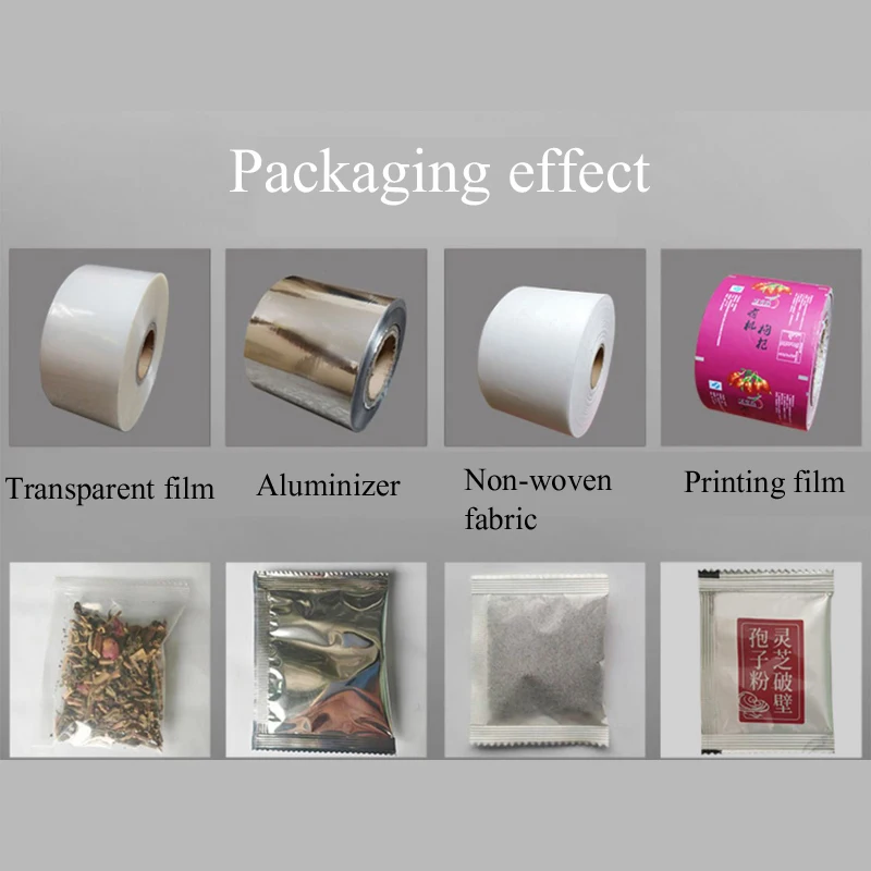 PBOBP Small Vertical Sugar Salt Powder Liquid Tea Bags Filling Food Packaging Sealing Packing Machine for Spices