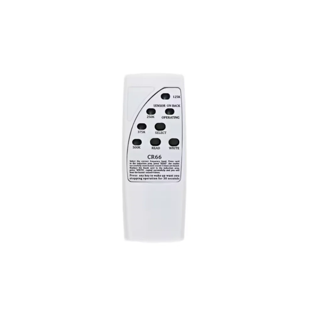 قارئ/كاتب بطاقات RFID مع مؤشر ضوئي: ناسخة/ناسخ رباعي التردد 125 كيلو هرتز - برامج EM4305/T5577 علامات الهوية، Keyfobs والمفتاح