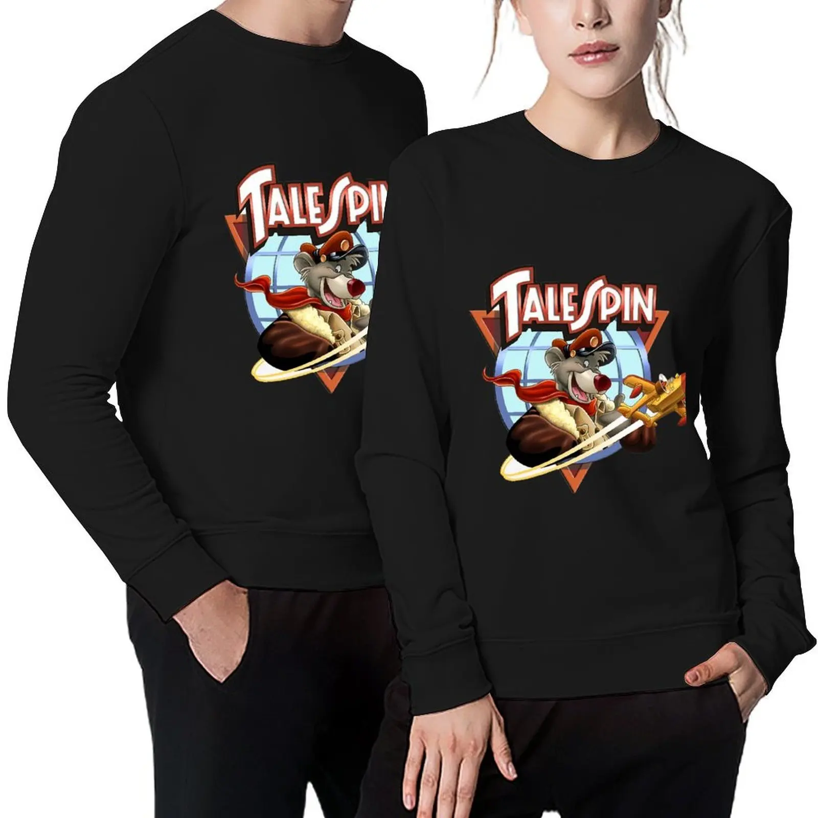 

TaleSpin Pullover men's clothes graphic t shirts men men's sweat-shirt anime clothing oversize sweatshirt