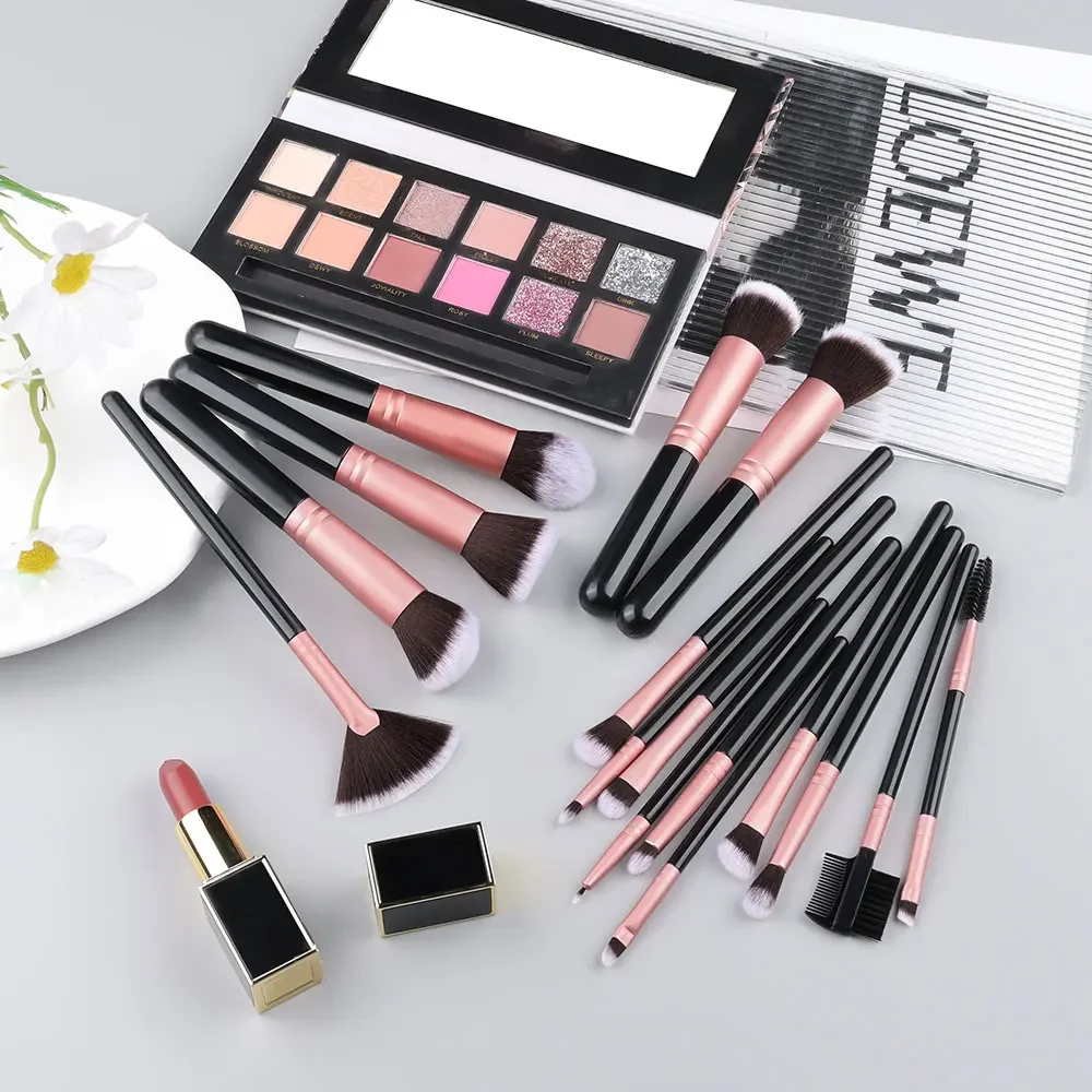 14/16 Pcs Makeup Brush Set Premuim Soft Fluffy Cosmetic Foundation Powder Eyeshadow Kabuki Blending Make Up Brush Beauty Tool