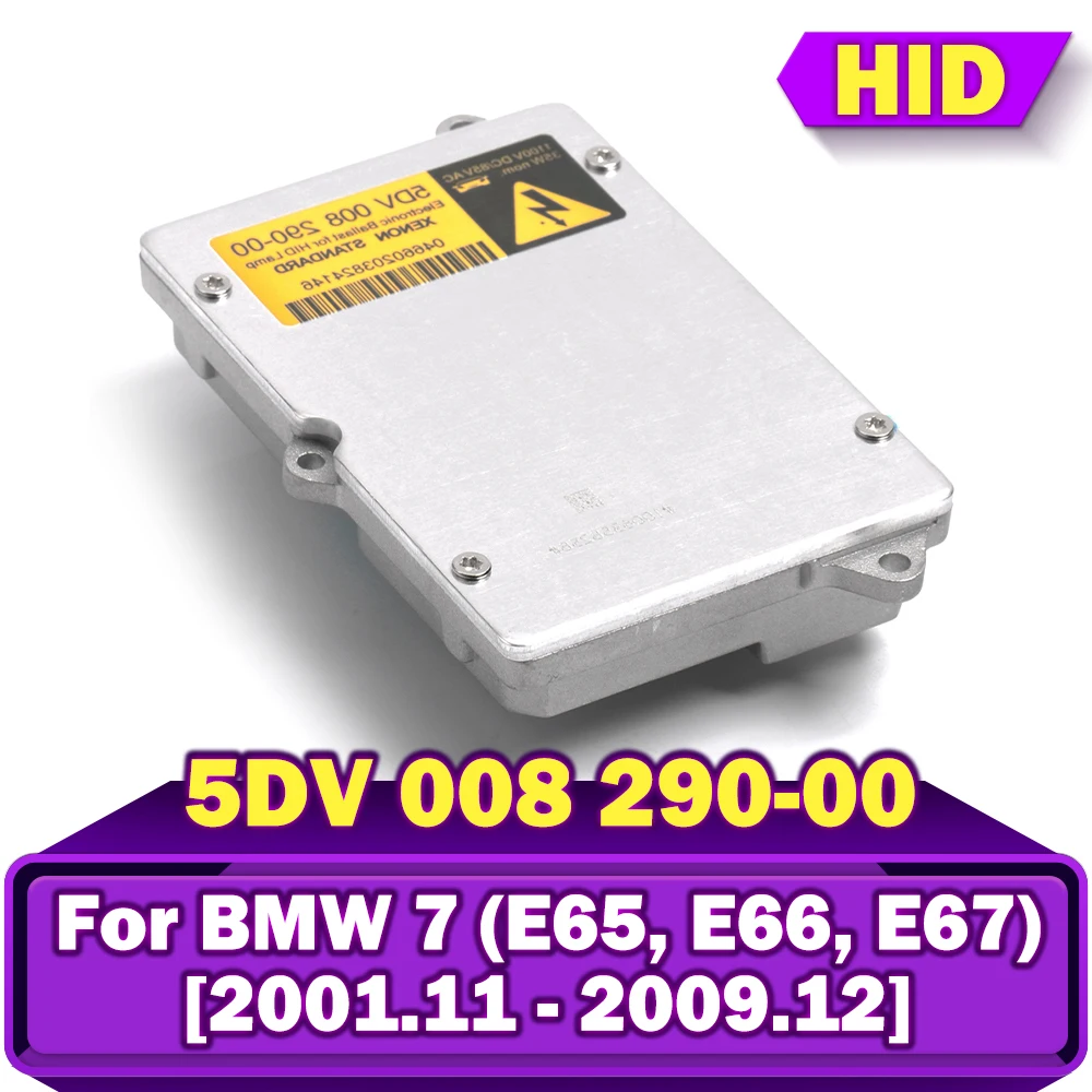 

5DV008290 5DV 008 290-00 5DV008290-00 Xenon HID Electronic Ballast Control Block D2S D2R 35W For BMW 7 (E65, E66, E67) 2002-2009