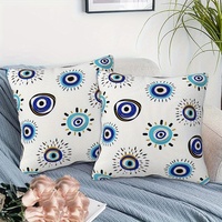 Evil Eye Print Pillow - Perfect for Home Decor, Adds Bold Charm and Protection to Any Room, Ideal Gift for Modern Interiors
